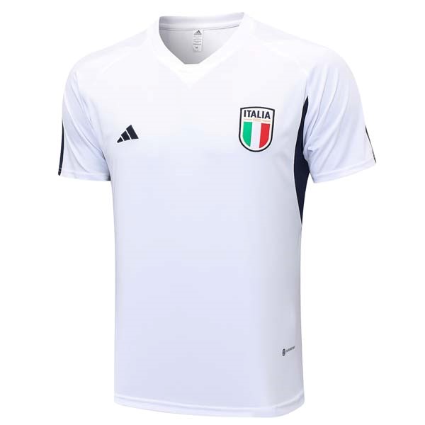 Camiseta Entrenamiento Italia 2023 2024 Blanco